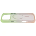 Case Slim Mattur Nebula iphone 17 pro max magsafe Mint/Rose Pink 01 