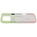 Case Slim Mattur Nebula iphone 17 pro max magsafe Mint/Rose Pink 01 