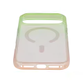 Case Slim Mattur Nebula iphone 17 pro max magsafe Mint/Rose Pink 01 