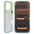 Case Slim Mattur Nebula iphone 17 pro max magsafe yellow and teal 01 