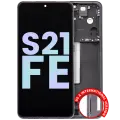 OLED Assembly With Frame For Samsung Galaxy S21 FE 5G (US & International Version) (Service Pack) (Graphite)