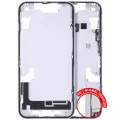 Mid-Frame Housing  W/ Small Parts For iPhone 14 (EU / Global Version) (Used OEM Pull: Grade B) (Purple)