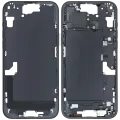 Mid-Frame Housing  W/ Small Parts For iPhone 15 Plus (US Version) (Used OEM Pull: Grade B) (Black)
