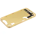 Mid-Frame Housing  W/ Small Parts For iPhone 14 (EU / Global Version) (Used OEM Pull: Grade C) (Yellow)