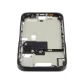 Mid-Frame Housing  W/ Small Parts For iPhone 16 Pro (EU / Global Version) (Used OEM Pull: Grade B) (Black Titanium)