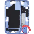 Mid-Frame Housing  W/ Small Parts For iPhone 16 (EU / Global Version) (Used OEM Pull: Grade C) (Ultramarine)