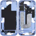 Mid-Frame Housing  W/ Small Parts For iPhone 16 (EU / Global Version) (Used OEM Pull: Grade C) (Ultramarine)