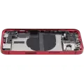 Back Housing W/ Charging Port Flex & Small Parts  For iPhone 13 (US Version) (Used OEM Pull: Grade C) (Red)