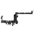 Charging Port Flex Cable For iPhone 17 Pro (Aftermarket Plus) (International Version) (Silver)