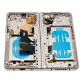 Inner OLED Assembly With Frame For Samsung Galaxy Z Fold 4 5G (US & International) (Refurbished) (Beige)