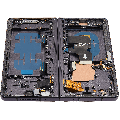 Inner OLED Assembly With Frame For Samsung Galaxy Z Fold 4 5G (US & International) (Refurbished) (Phantom Black)