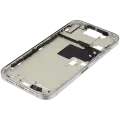 Mid-Frame Housing  W/ Small Parts For iPhone 16 Pro Max (EU / Global Version) (Used OEM Pull: Grade C) (White Titanium)
