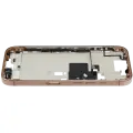 Mid-Frame Housing  W/ Small Parts For iPhone 16 Pro (EU / Global Version) (Used OEM Pull: Grade C) (Desert Titanium)