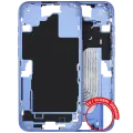 Mid-Frame Housing  W/ Small Parts For iPhone 16 Plus (EU / Global Version) (Used OEM Pull: Grade C) (Ultramarine)