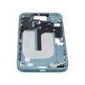 Mid-Frame Housing  W/ Small Parts For iPhone 16 Plus (EU / Global Version) (Used OEM Pull: Grade C) (Teal)