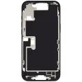 Mid-Frame Housing  W/ Small Parts For iPhone 16 Pro Max (US Version) (Used OEM Pull: Grade C) (Black Titanium)