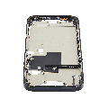 Mid-Frame Housing  W/ Small Parts For iPhone 16 Pro Max (US Version) (Used OEM Pull: Grade C) (Black Titanium)