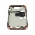 Mid-Frame Housing  W/ Small Parts For iPhone 16 Pro (EU / Global Version) (Used OEM Pull: Grade B) (Desert Titanium)