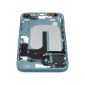 Mid-Frame Housing  W/ Small Parts For iPhone 16 Plus (EU / Global Version) (Used OEM Pull: Grade B) (Teal)