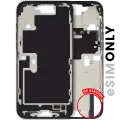 Mid-Frame Housing  W/ Small Parts For iPhone 16 Pro Max (US Version) (Used OEM Pull: Grade B) (Black Titanium)