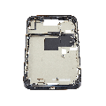 Mid-Frame Housing  W/ Small Parts For iPhone 16 Pro Max (US Version) (Used OEM Pull: Grade B) (Black Titanium)