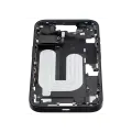 Mid-Frame Housing  W/ Small Parts For iPhone 16 (US Version) (Used OEM Pull: Grade B) (Black)