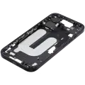 Mid-Frame Housing  W/ Small Parts For iPhone 16 (US Version) (Used OEM Pull: Grade B) (Black)