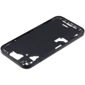 Mid-Frame Housing  W/ Small Parts For iPhone 15 (US Version) (Used OEM Pull: Grade C) (Black)