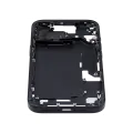Mid-Frame Housing  W/ Small Parts For iPhone 15 (US Version) (Used OEM Pull: Grade C) (Black)