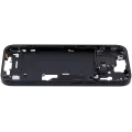 Mid-Frame Housing  W/ Small Parts For iPhone 15 (US Version) (Used OEM Pull: Grade C) (Black)