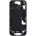 Mid-Frame Housing  W/ Small Parts For iPhone 15 (US Version) (Used OEM Pull: Grade B) (Black)