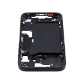 Mid-Frame Housing  W/ Small Parts For iPhone 15 (US Version) (Used OEM Pull: Grade B) (Black)