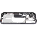 Mid-Frame Housing  W/ Small Parts For iPhone 15 Pro (EU / Global Version) (Used OEM Pull: Grade C) (Black Titanium)