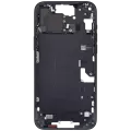 Mid-Frame Housing  W/ Small Parts For iPhone 15 Plus (EU / Global Version) (Used OEM Pull: Grade C) (Black)