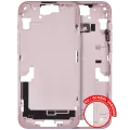 Mid-Frame Housing  W/ Small Parts For iPhone 15 Plus (EU / Global Version) (Used OEM Pull: Grade B) (Pink)
