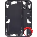 Mid-Frame Housing  W/ Small Parts For iPhone 15 Plus (EU / Global Version) (Used OEM Pull: Grade B) (Black)
