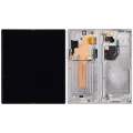 Inner OLED Assembly With Frame For Samsung Galaxy Z Fold 6 5G (US & International) (Used OEM Pull: Grade A) (Silver Shadow)