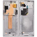 Inner OLED Assembly With Frame For Samsung Galaxy Z Fold 6 5G (US & International) (Used OEM Pull: Grade A) (Silver Shadow)