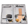 Inner OLED Assembly With Frame For Samsung Galaxy Z Fold 6 5G (US & International) (Used OEM Pull: Grade A) (Silver Shadow)