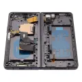 Inner OLED Assembly With Frame For Samsung Galaxy Z Fold 4 5G (US & International) (Used OEM Pull: Grade B/C) (Phantom Black)