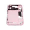 Mid-Frame Housing  W/ Small Parts For iPhone 15 (US Version) (Used OEM Pull: Grade B) (Pink)