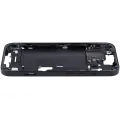 Mid-Frame Housing  W/ Small Parts For iPhone 15 (EU / Global Version) (Used OEM Pull: Grade B) (Black)