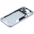 Mid-Frame Housing  W/ Small Parts For iPhone 15 (US Version) (Used OEM Pull: Grade C) (Blue)