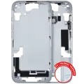 Mid-Frame Housing  W/ Small Parts For iPhone 15 (EU / Global Version) (Used OEM Pull: Grade A) (Blue)