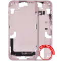 Mid-Frame Housing  W/ Small Parts For iPhone 15 Plus (EU / Global Version) (Used OEM Pull: Grade A) (Pink)