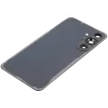 Back Cover Glass With Camera Lens For Samsung Galaxy S24 FE (No Logo) (Aftermarket Plus) (Graphite)