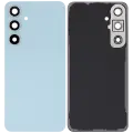 Back Cover Glass With Camera Lens For Samsung Galaxy S24 FE (No Logo) (Aftermarket Plus) (Blue)