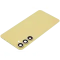 Back Cover Glass With Camera Lens For Samsung Galaxy S24 FE (No Logo) (Aftermarket Plus) (Yellow)