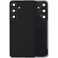 Back Cover Glass With Camera Lens For Samsung Galaxy S25 FE (No Logo) (Aftermarket Plus) (Jetblack)