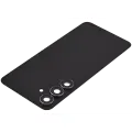 Back Cover Glass With Camera Lens For Samsung Galaxy S25 FE (No Logo) (Aftermarket Plus) (Jetblack)
